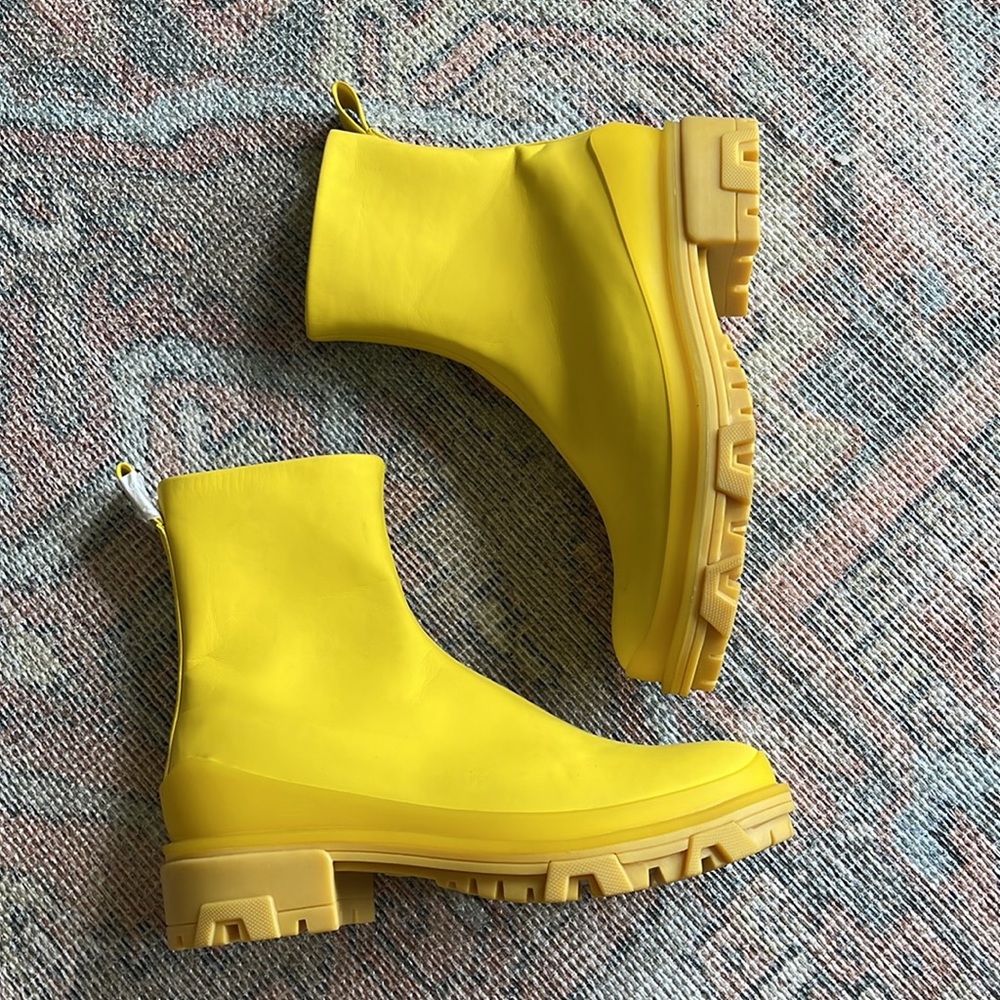 🆕Rag & Bone Shiloh Sport Boot Yellow - Picture 4 of 8